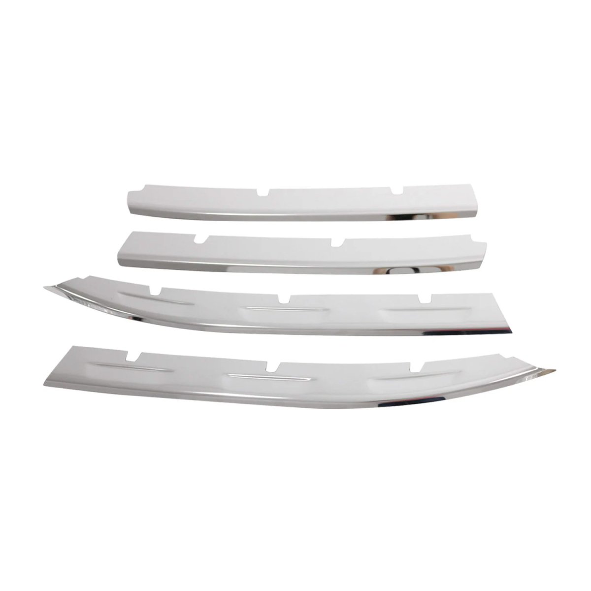 Volkswagen Tiguan Front Grill - Omac - S.Steel - Gloss Silver - 2022-2024